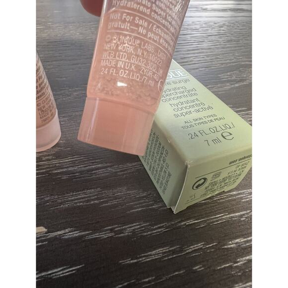 Clinique Moisture Surge Supercharged Concentrate (2) & Overnight Mask (1) Minis - Picture 3 of 6